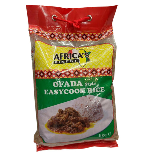 Africa's Finest Ofada Style Easy Cook Rice 5kg