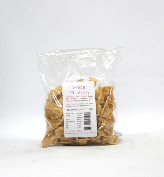 B-Nice Chin Chin 125g Box of 25