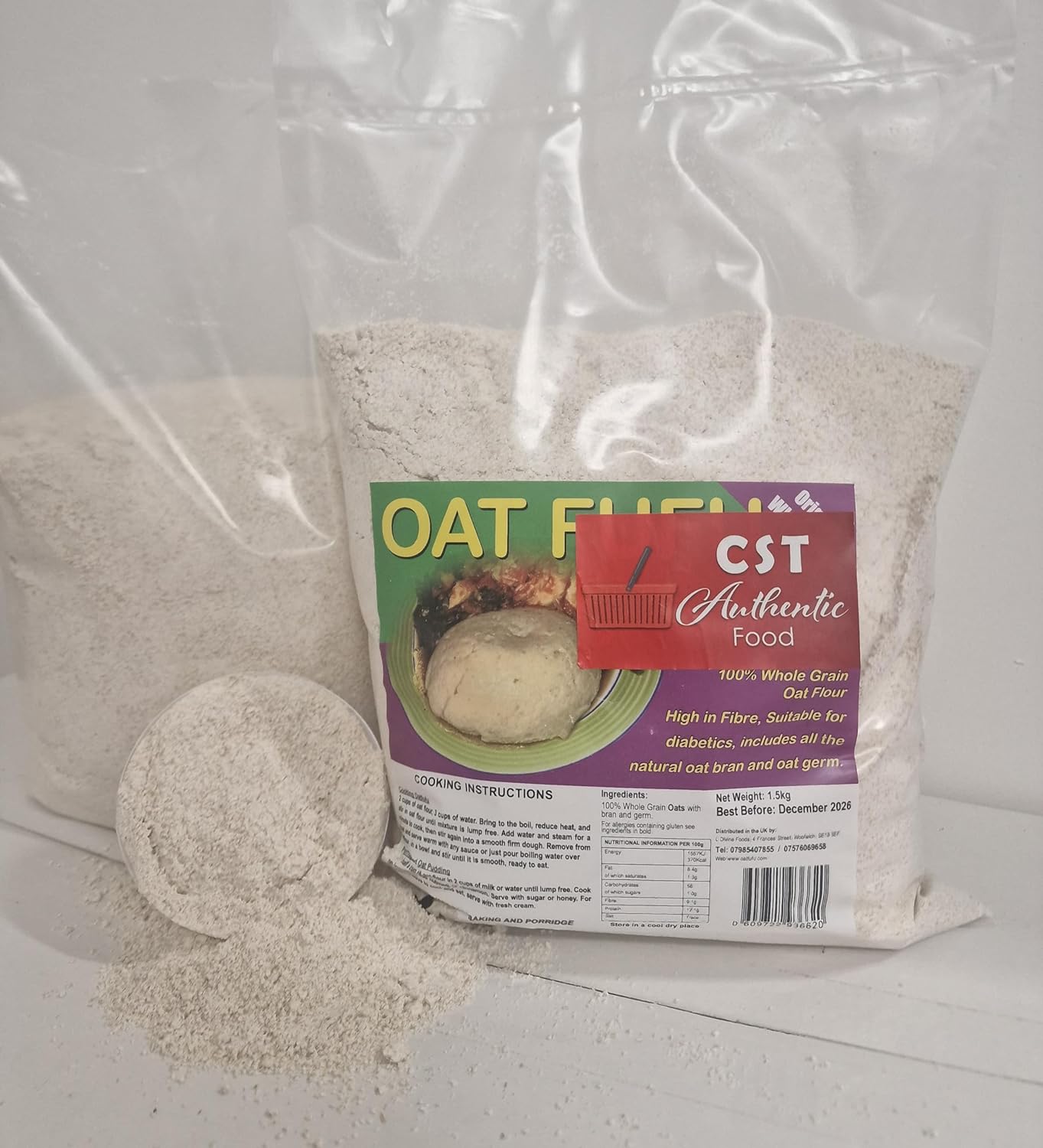 L Divine Oat Fufu