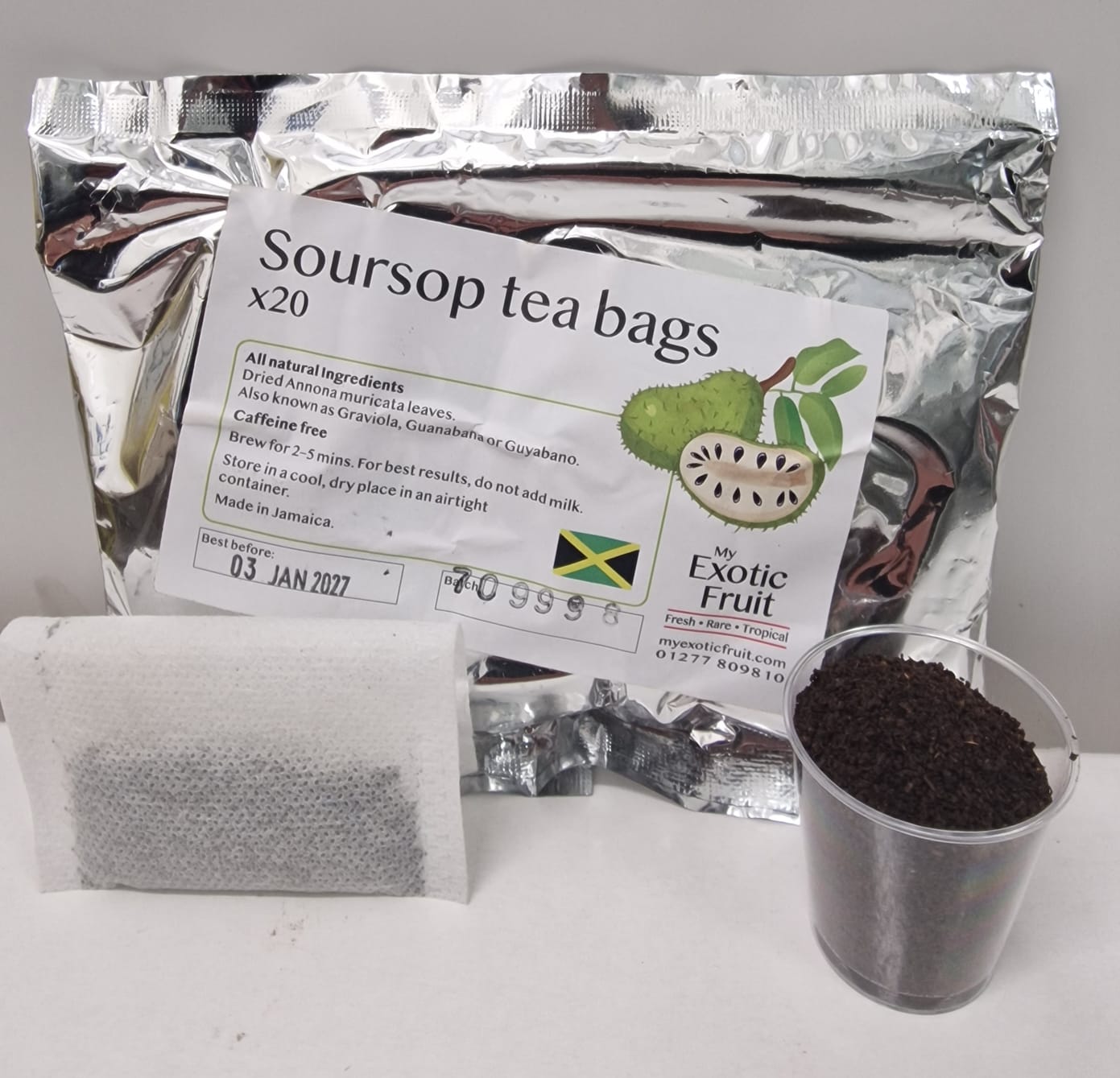 Soursop Tea Bags (Guyabano or Graviola)
