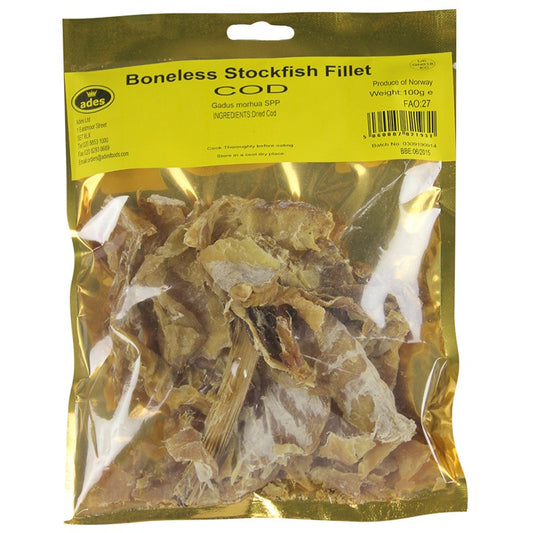 Boneless Stockfish Fillets 100g