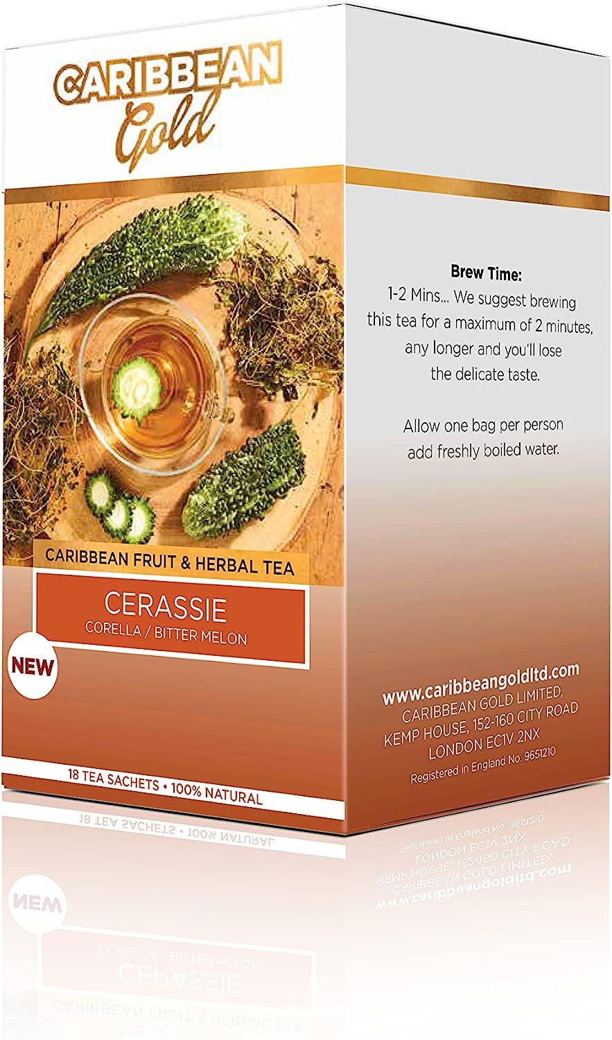 Caribbean Gold Fruit And Herbal Teas-18 Flavours