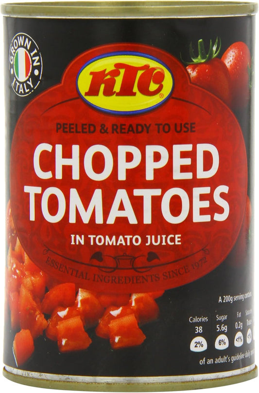 KTC Chopped Tomatoes 12 × 400g