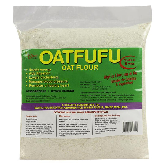 Ldvine Oat Fufu 1.5kg