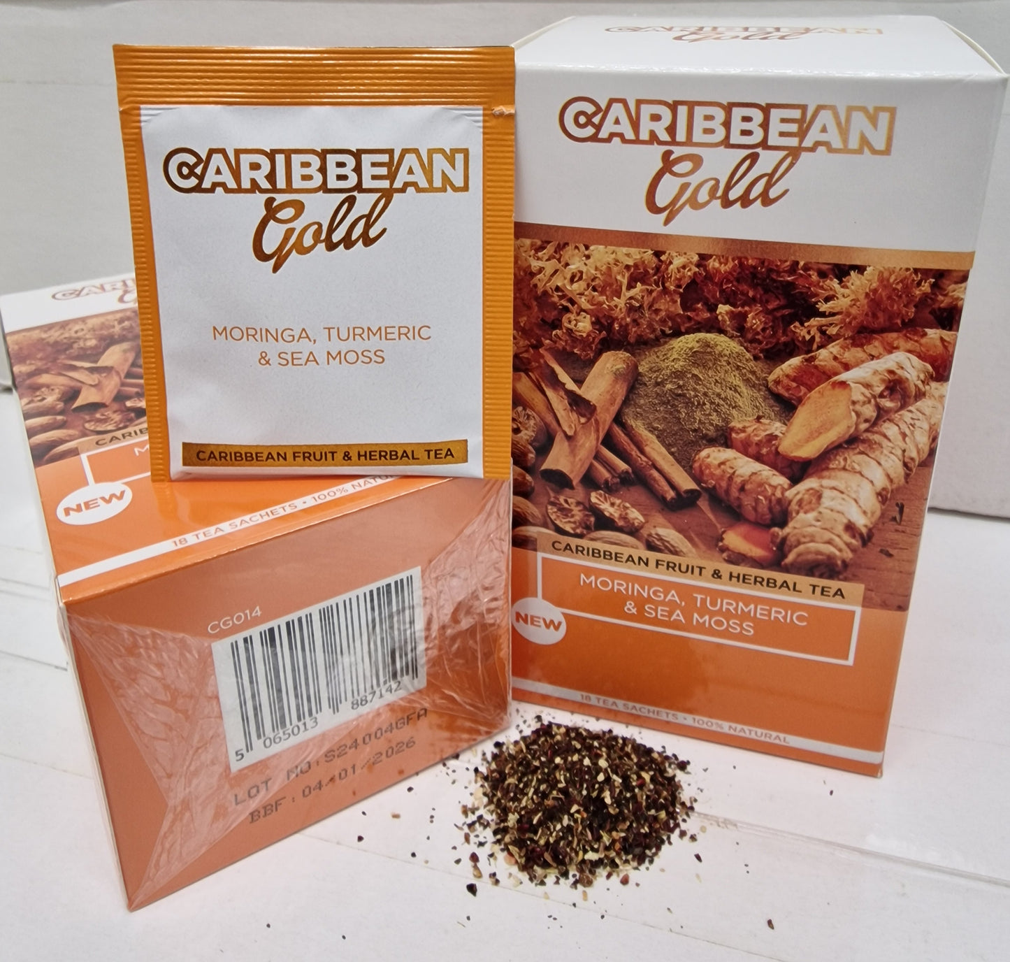 Caribbean Gold Fruit And Herbal Teas-18 Flavours