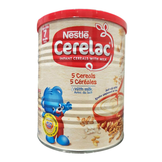 Nestle Cerelac Infant 5 Cereals With Milk 400g