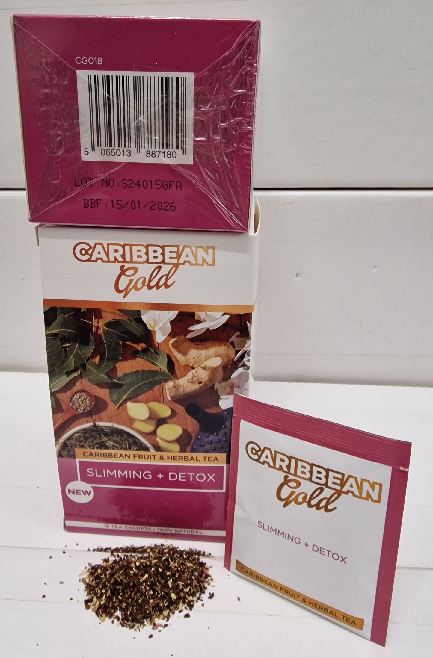 Caribbean Gold Fruit And Herbal Teas-18 Flavours