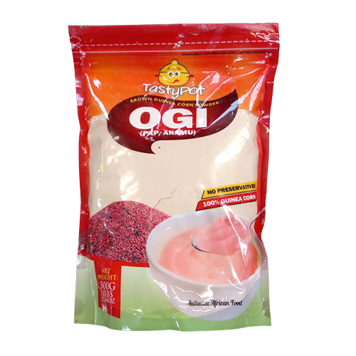 Tastypot Ogi Brown Guinea Corn Powder 500g