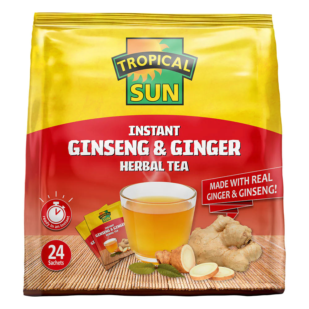 Tropical Sun Instant Ginseng And Ginger Herbal Tea